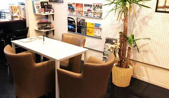 superior 店内商談スペース